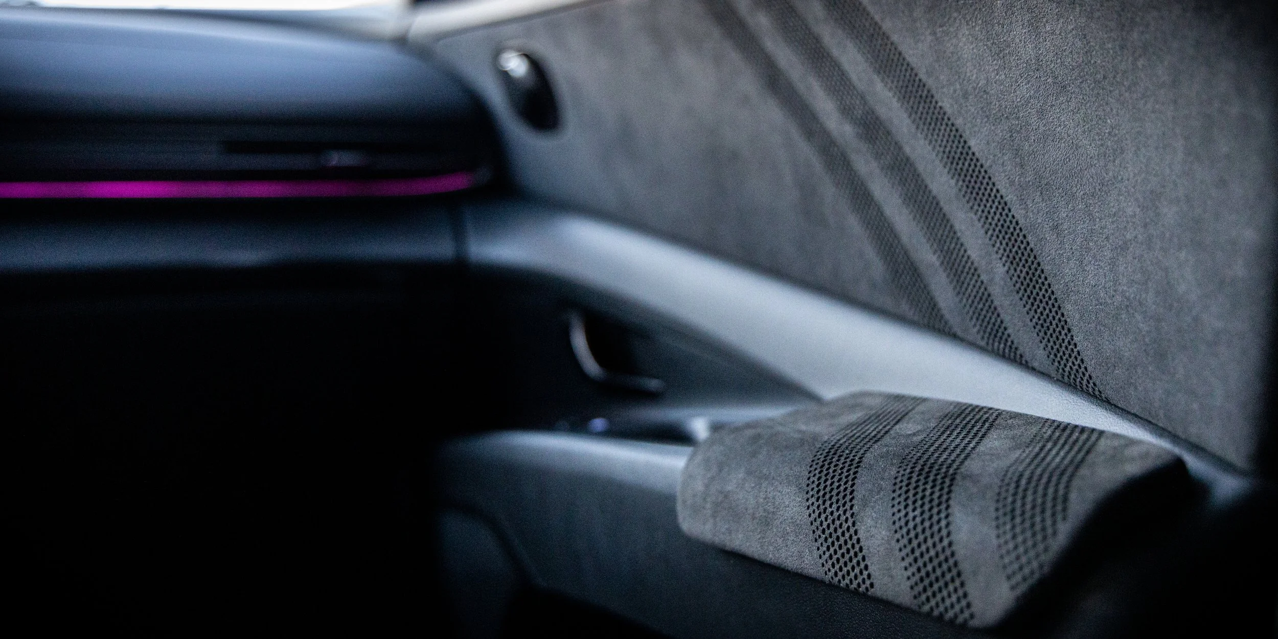 Limited Edition Alcantara Front Door Armrests For Hyundai Elantra